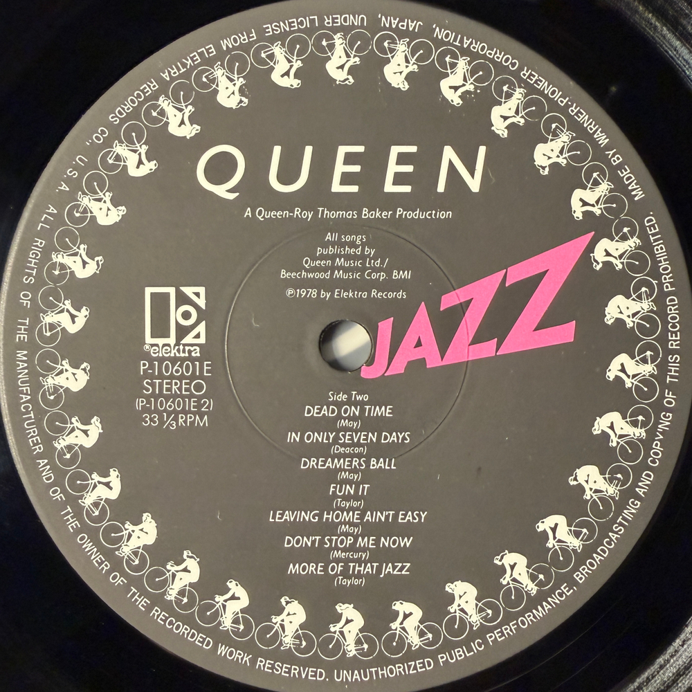 Queen - Jazz (Япония 1978г.)