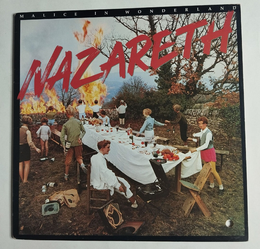 Винтажная виниловая пластинка LP Nazareth Malice In Wonderland (USA 1980)