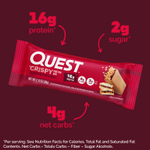 Quest Nutrition, протеиновый батончик, хрустящая арахисовая паста и желе, 4 батончика по 60 г (2,12 унции)