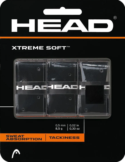 Овергрипы Head XtremeSoft BK (3 шт.)