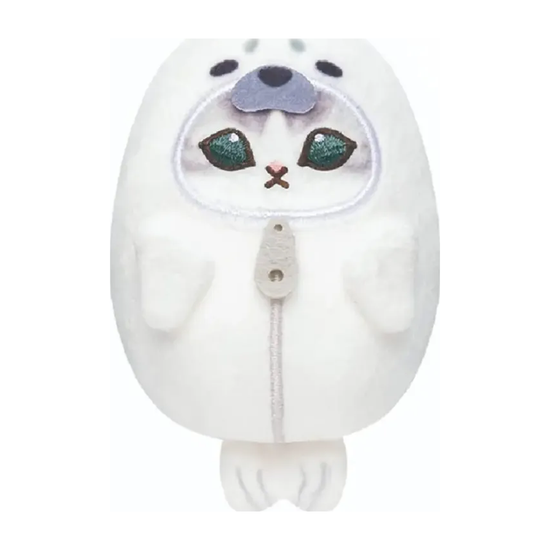 Фигурка Аниме Плюш Mofusand Sleeping Bag Fried Shrimp Mascot Mini Blind box 1 шт 7 см