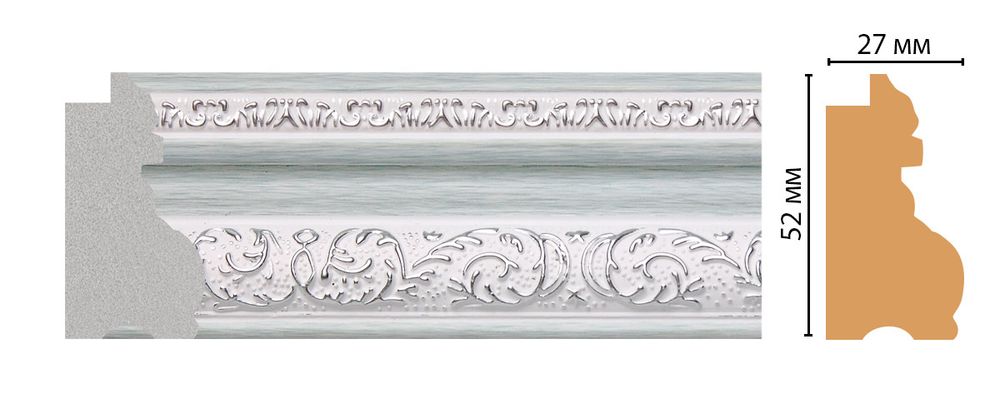 Багет Decomaster FM30-2 52*27*2850мм