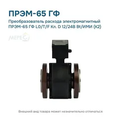 Преобразователь расхода электромагнитный ПРЭМ-65 ГФ L0/T/F Кл. D 12/24В Bt/ИМИ (К2)