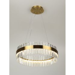 Люстра Rivoli Gwinnett 6193-201 подвесная светодиодная LED 3000-6300К 112 Вт с пультом | Rivoli