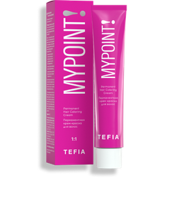 Tefia Mypoint - Перманентная крем-краска для волос, 60мл
