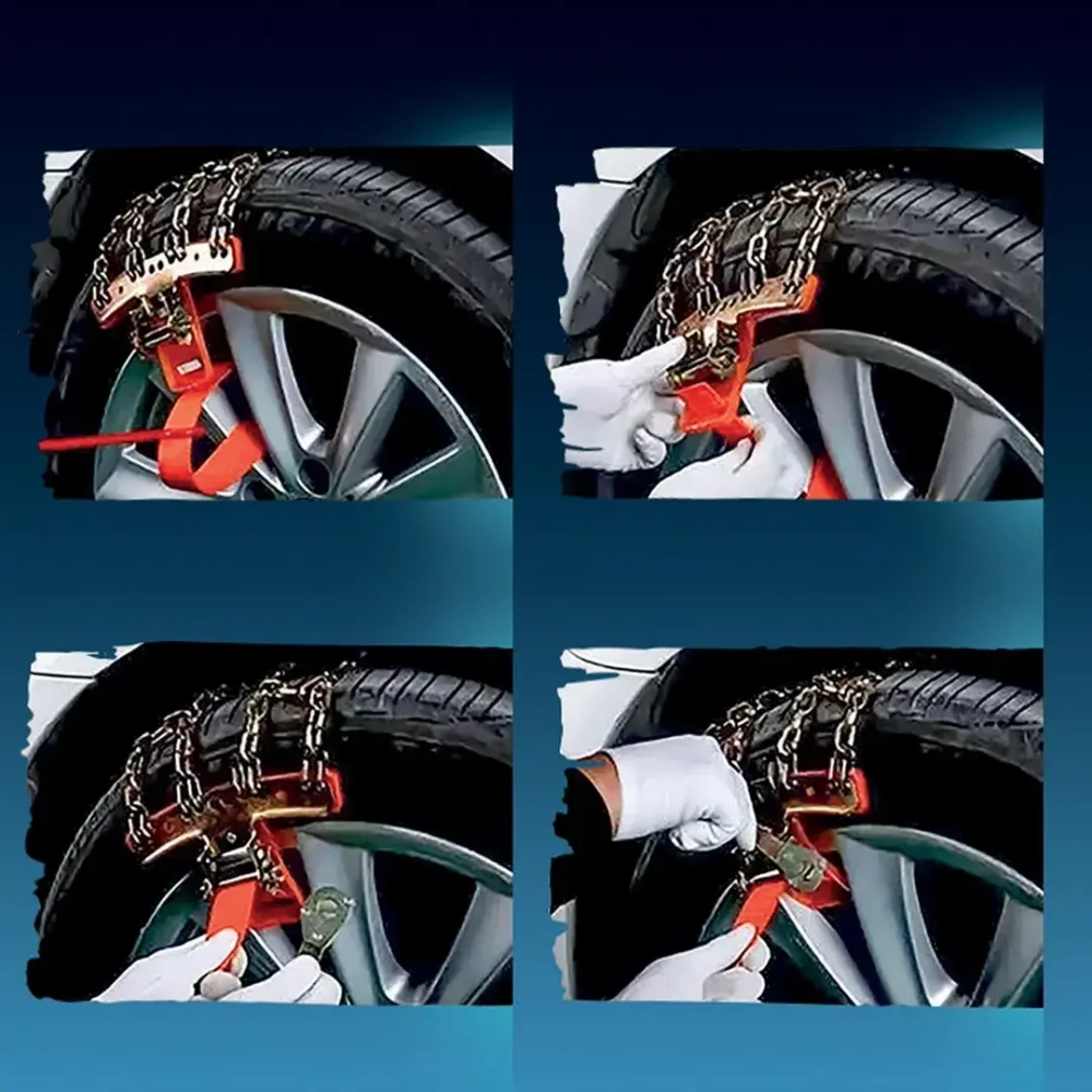 Комплект цепей противоскольжения для автомобилей 10пр. RockFORCE RF-SNS1006