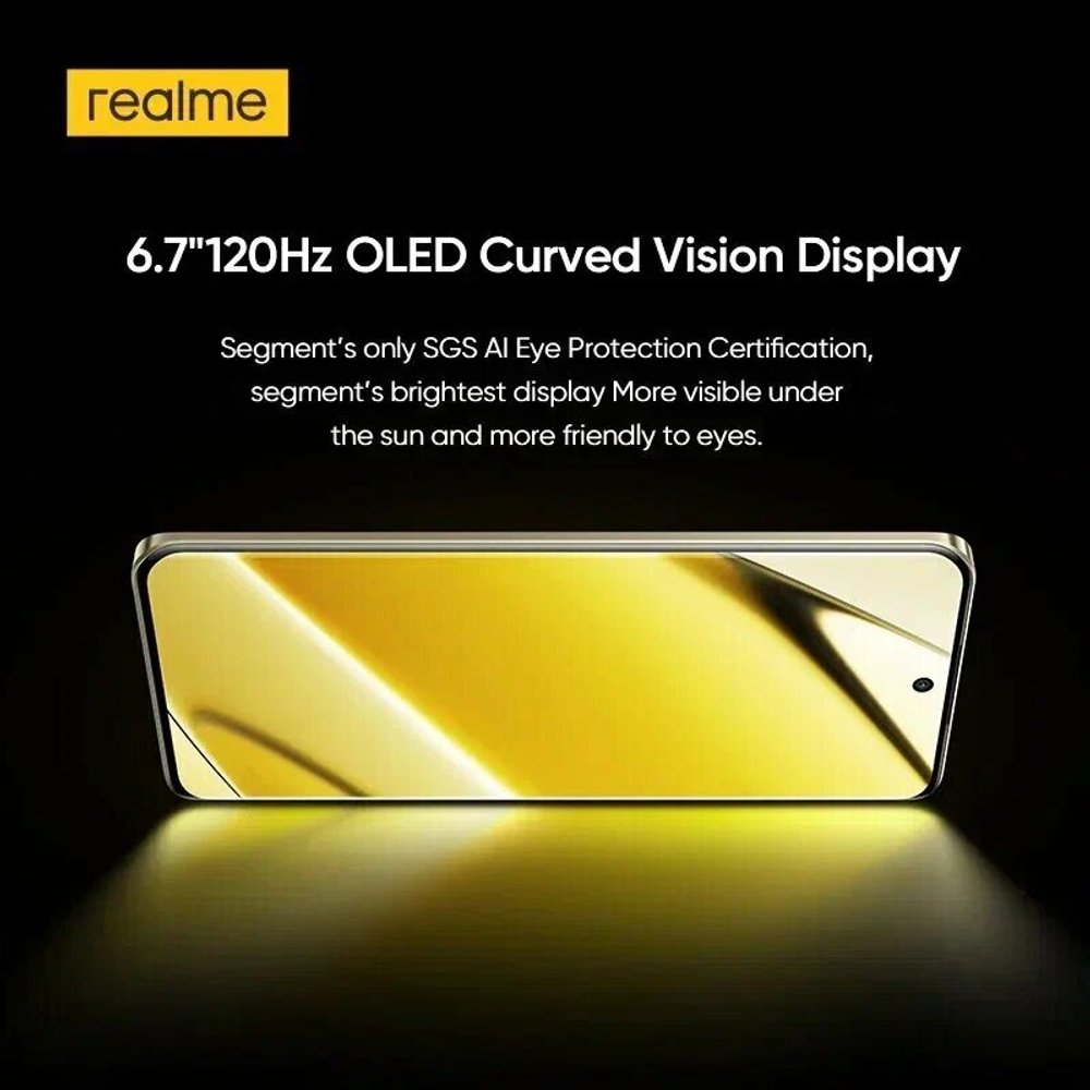 Смартфон Realme 13 Pro 8/256GB, 2 nano SIM, Ростест, Emerald Green