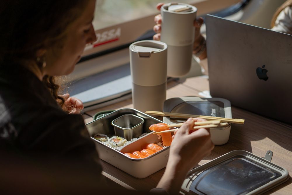 Ланч-бокс Klean Kanteen Big Meal Box 55oz (1626 мл) Tofu