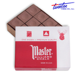 Мел бильярдный "Master" Brown 12шт.