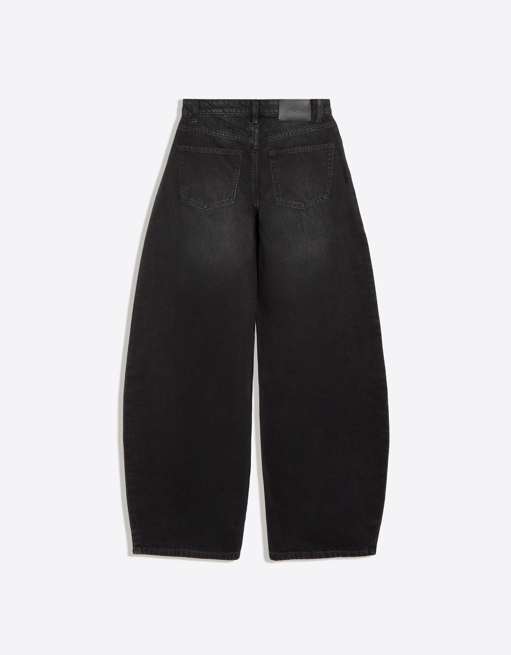 Женские джинсы barrel с высокой посадкой - BERSHKA