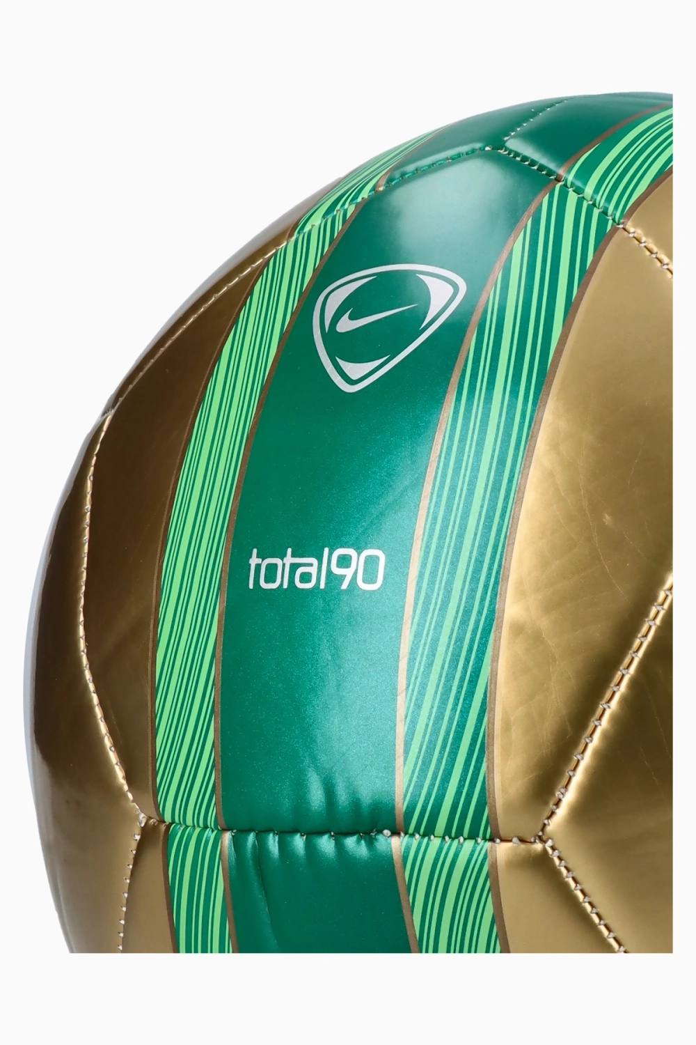 Футбольный мяч Nike Academy Total 90 Metallic размер 4 - желтый