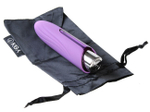 Небольшой вибратор со съемной силиконовой насадкой Nyx Mini Massager (5 режимов) (Цвет: фиолетовый, лавандовый)