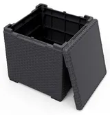 Keter Стол с функцией хранения Виго (Vigo storage box) графит — фото 2
