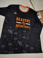 PRE-GAME LONG SLEEVE BEAVERS BASKETBALL BLACK (разминочный лонгслив)