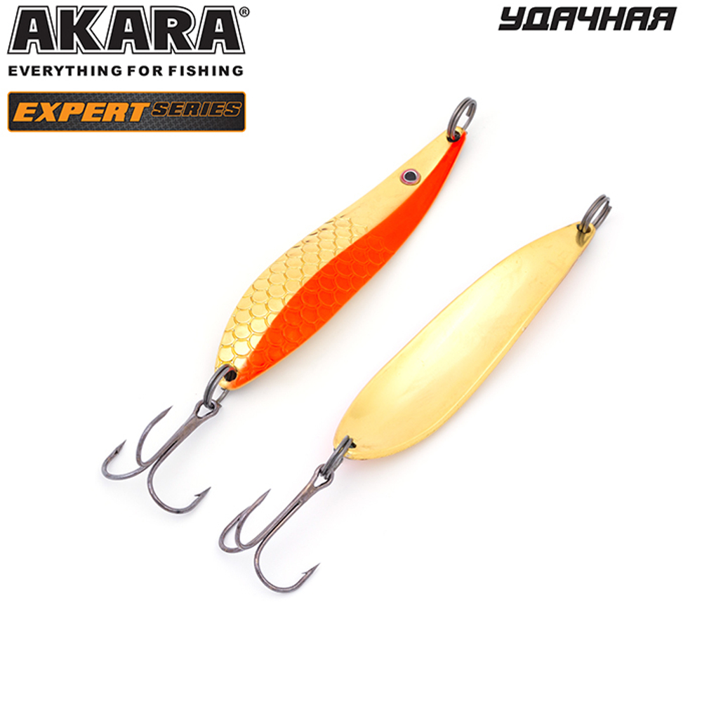 Блесна колебалка Akara Expert Удачная 80 мм 18 гр. 15/GO