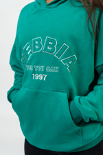 Кофта BRANDED OVERSIZED HOODIE GYM RAT 256 Зеленая