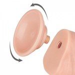 Фаллоимитатор Lovetoy Sliding Skin (20,8×4 см) с двойной плотностью телесный