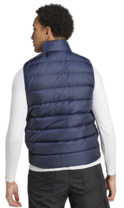 Мужская теннисная жилетка Adidas Essentials 3-Stripes Light Down - небесный
