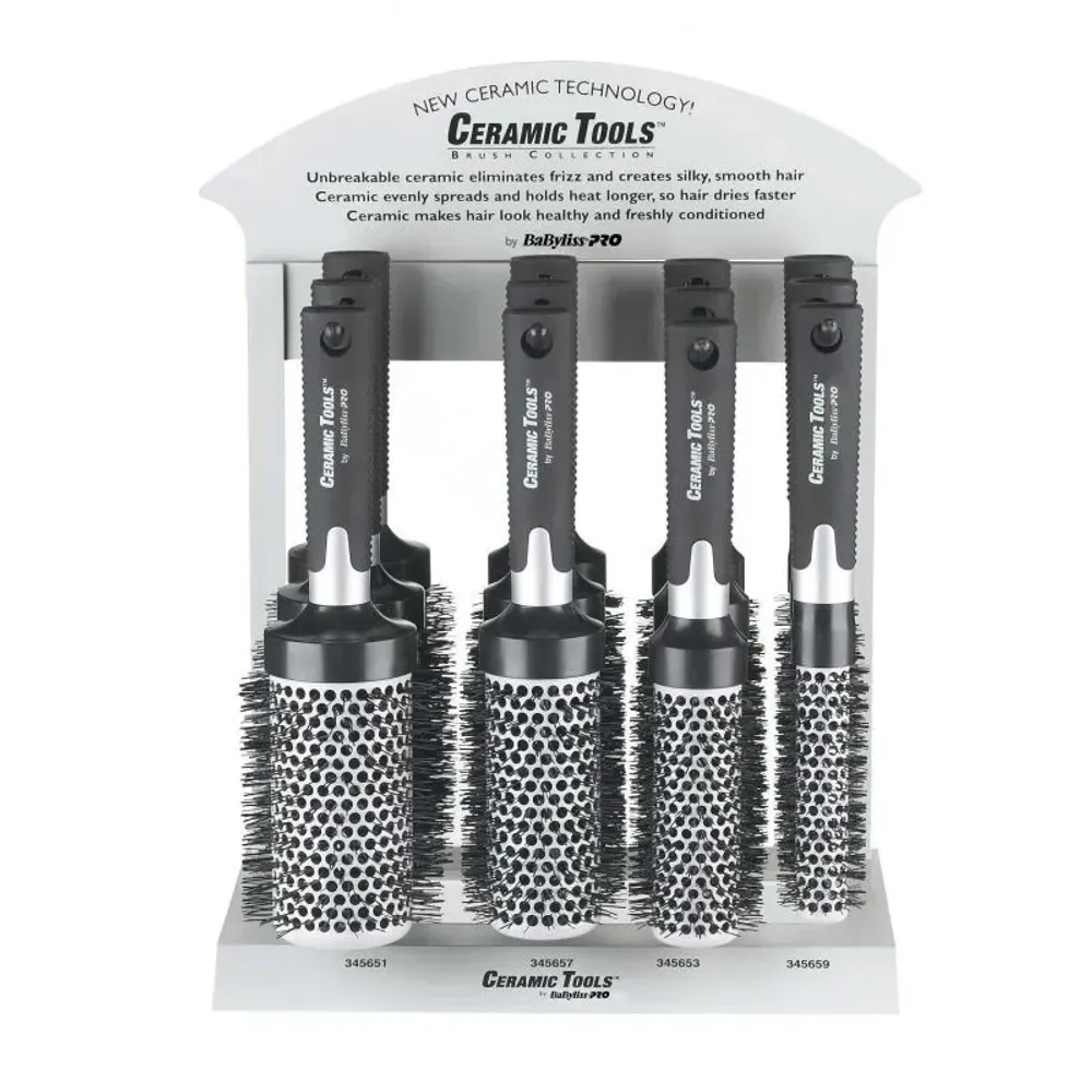 Профессиональный набор круглых керамических щеток BaByliss PRO Ceramic Tools BABBCTR2E - 2