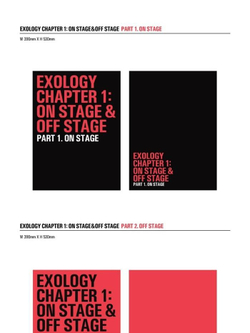 товары EXO - EXOLOGY CHAPTER 1: ON STAGE & OFF STAGE Concert Photo Book