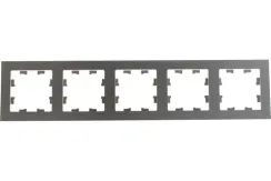 Рамка Systeme Electric ATLASDESIGN 5-постовая шампань 38170
