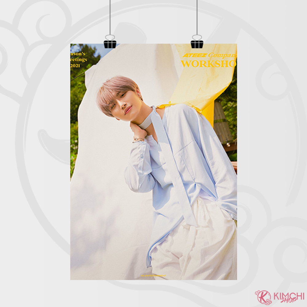 Постер А4 - ATEEZ - Season's Greetings 2021