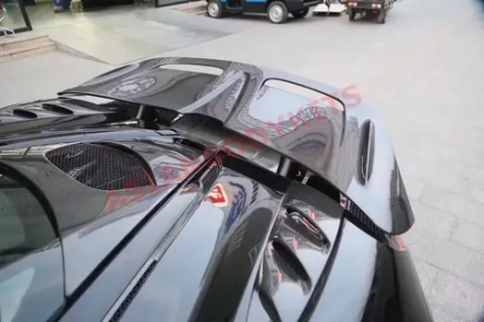 Карбоновый спойлер-крыло для McLaren 720S 2017-2023 МакЛарен тюнинг