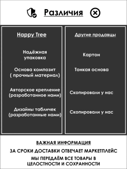 Адресная табличка на дом с объемными буквами