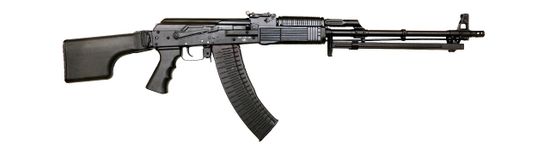 ММГ РПК-74 калибра 5,45 мм с фиксированным макет массо-габаритный ручного пулемета Калашникова