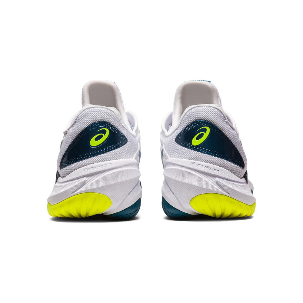 Мужские теннисные кроссовки ASICS Court FF All Court Shoe Men - White, Petrol