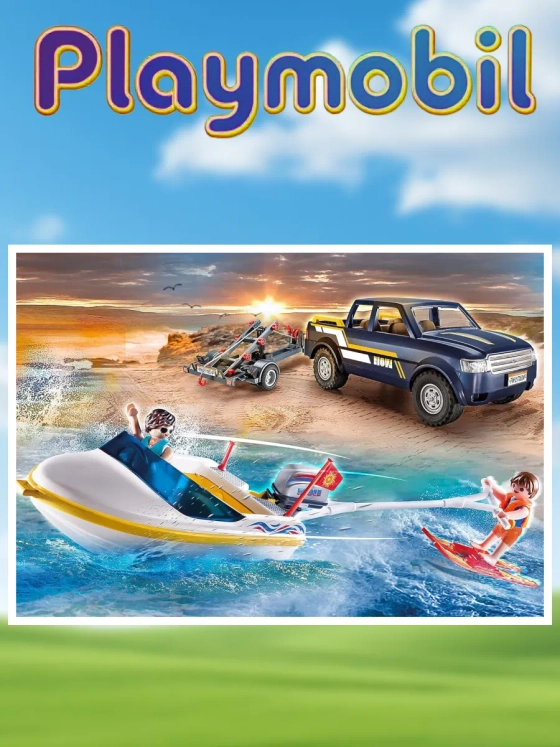 Набор Скоростной катер Playmobil 70534