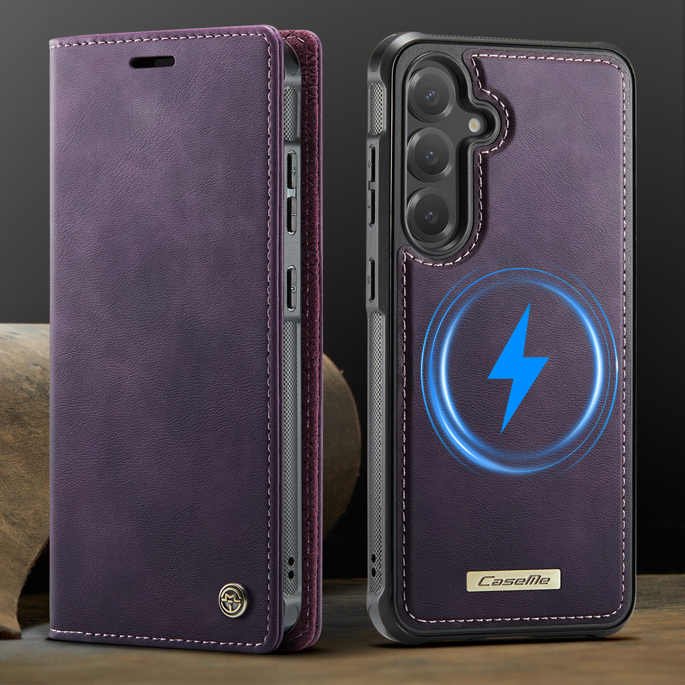Чехол-кошелек CaseMe 2 in 1 MagSafe Samsung Galaxy S24+