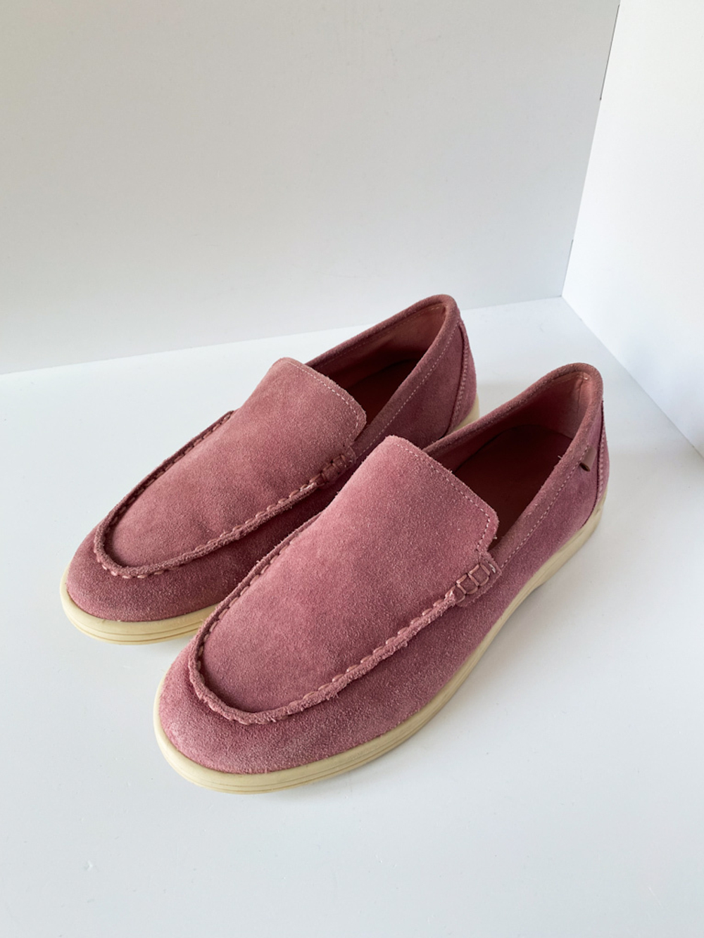 Замшевые лоферы Zara, 37
