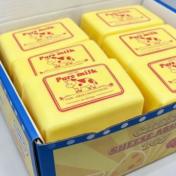 Сквиш масло с коровкой 12см