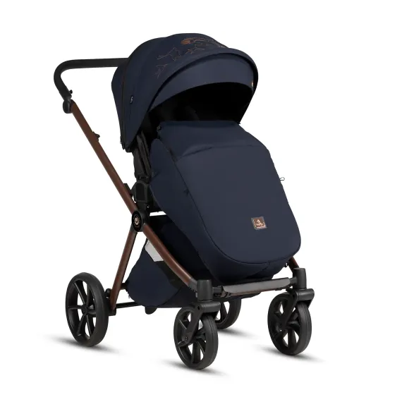 Коляска 2 в 1 Tutis Mio 3+ Limited Edition Midnight Swallow