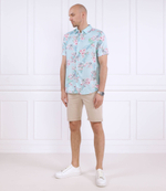 Рубашка SS ECO RAYON WLD ORC GUESS - голубой(M3GH34 WD4Z2)