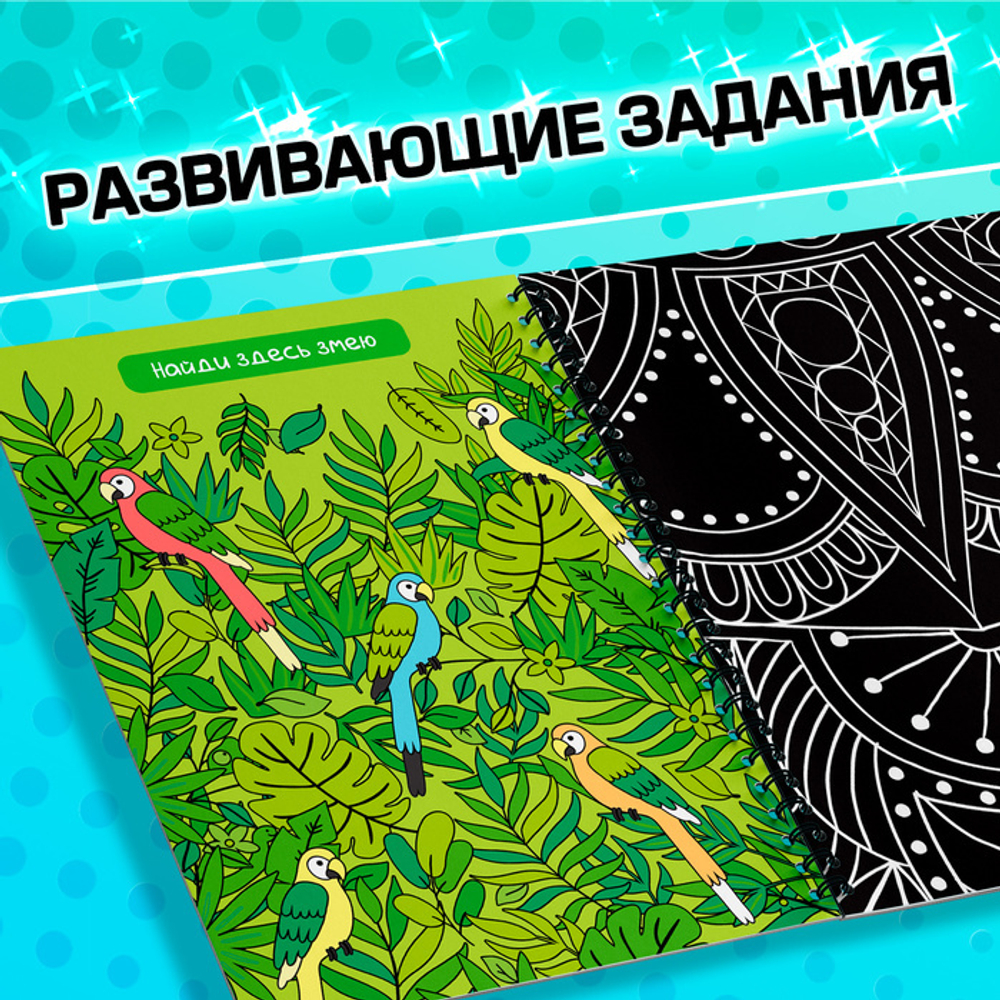 Гравюры для девочек «Красный фон с голографией», 10 гравюр со штихелем