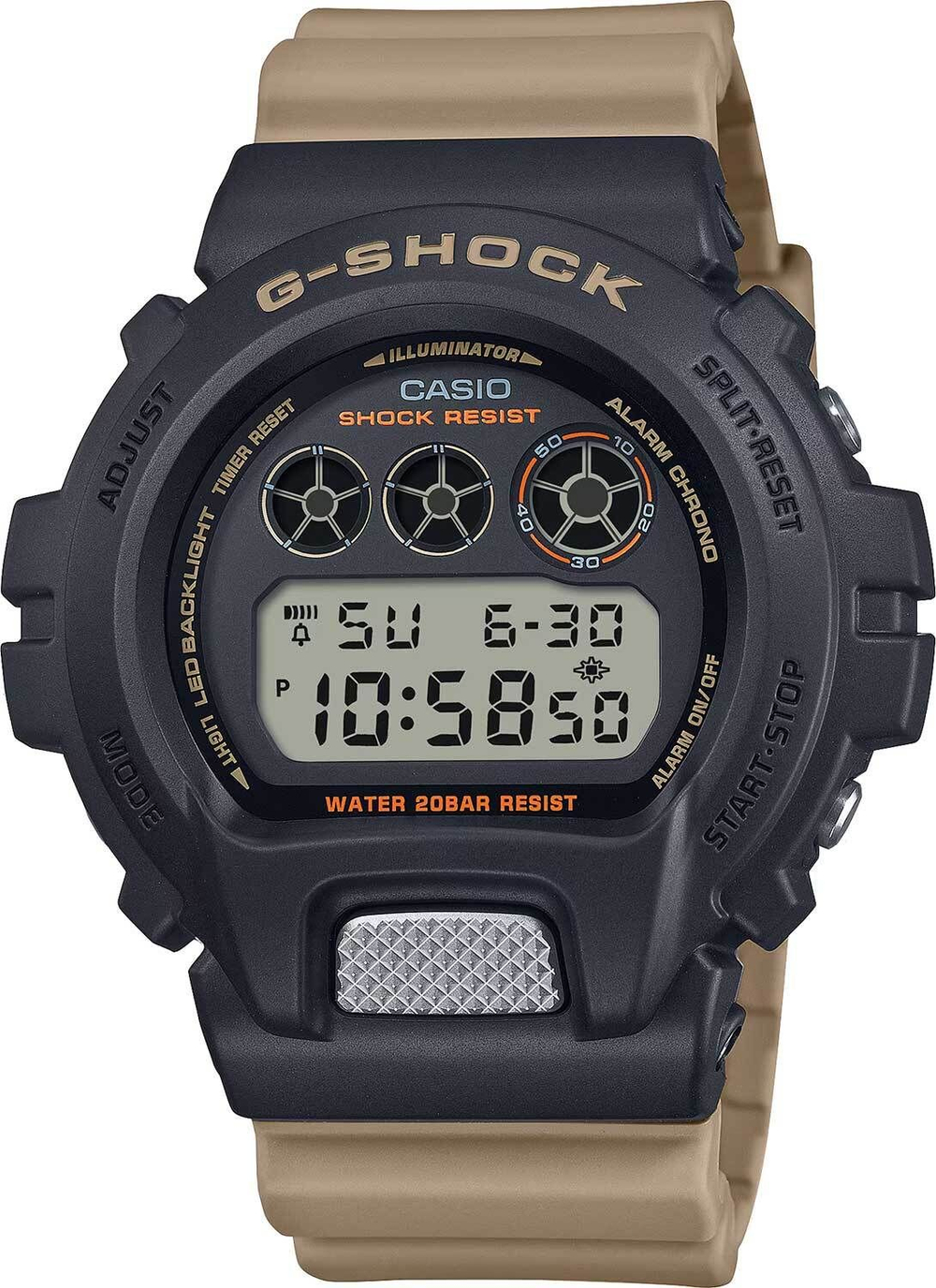 Мужские наручные часы Casio DW-6900TU-1A5