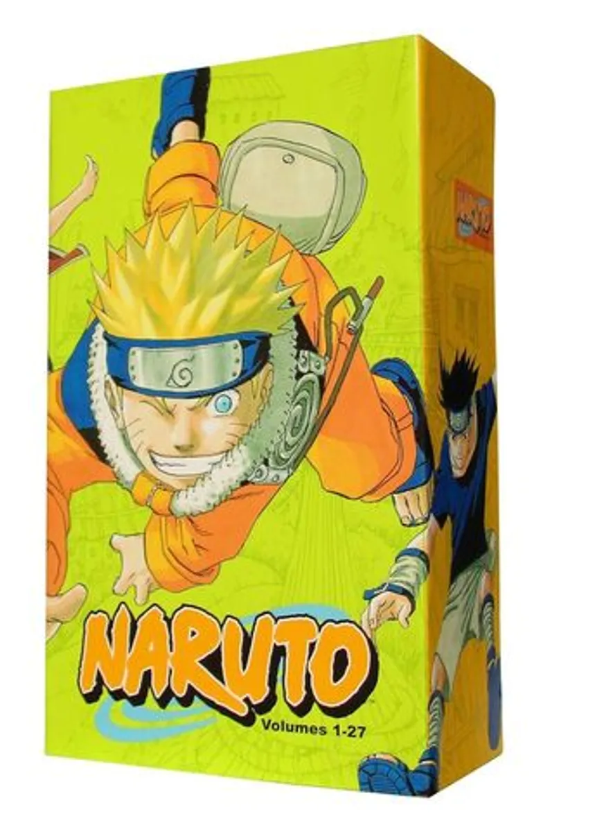 Naruto Box Set 1: Volumes 1-27 (На английском языке) (Бамп)