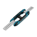 Набор ключей имбусовых Tamper-Torx, TT10-TT40, CrV, ск GROSS 16413