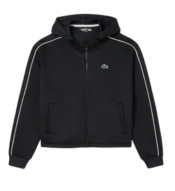 Женская теннисная куртка Lacoste Sport Ultra Dry - black/white