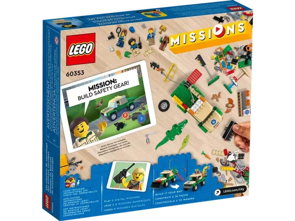 (Бронь) LEGO® 60353 Wild Animal Rescue Missions