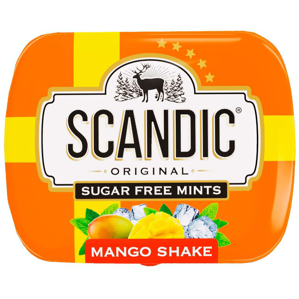 Драже без сахара SCANDIC Манго 14 гр