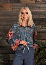 Blouse "Wind from the south. Patchwork"