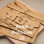 Комплект лекал Birkin Retourne 25