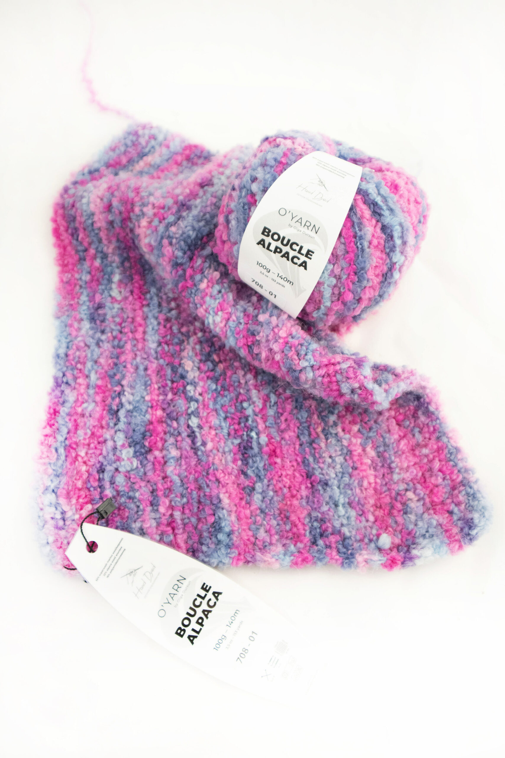 Пряжа O'Yarn BOUCLE ALPACA, 100г