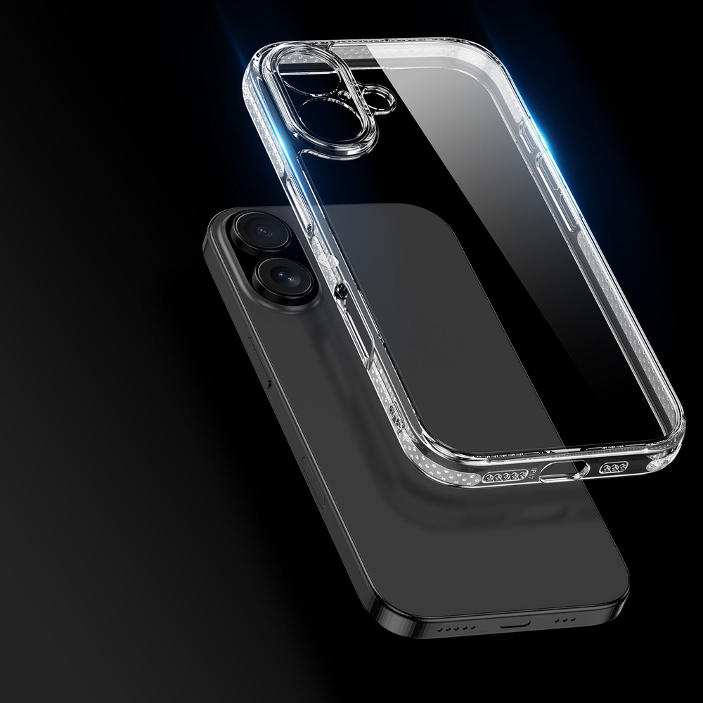 Усиленный прозрачный чехол от Dux Ducis для iPhone 17, серия Clin Series Case
