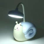 Настольная лампа «Sweet - Snail» 8.5*13*29 см LED, USB 0.6-4.2W 5V, Голубой