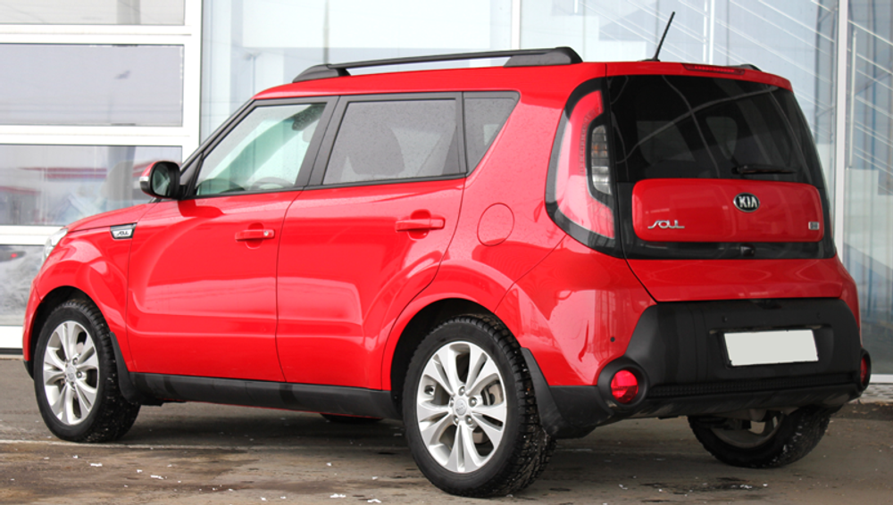 Рейлинги АПС на Kia Soul 2013-2019