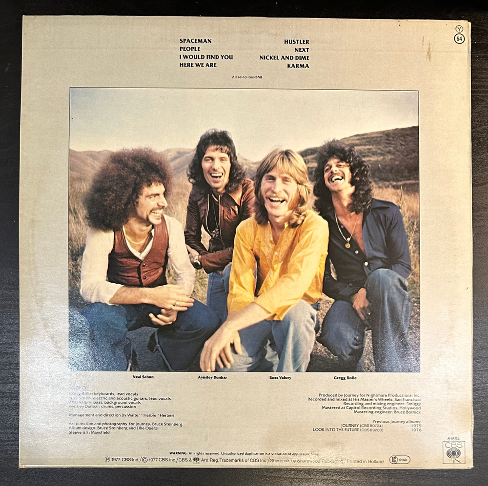 Journey - Next (Голландия 1977г.)